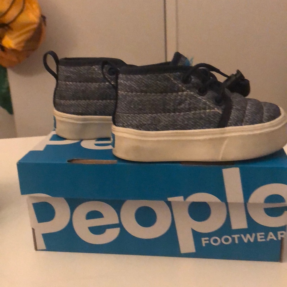 People The Cypress Denim Toddler Sneaker